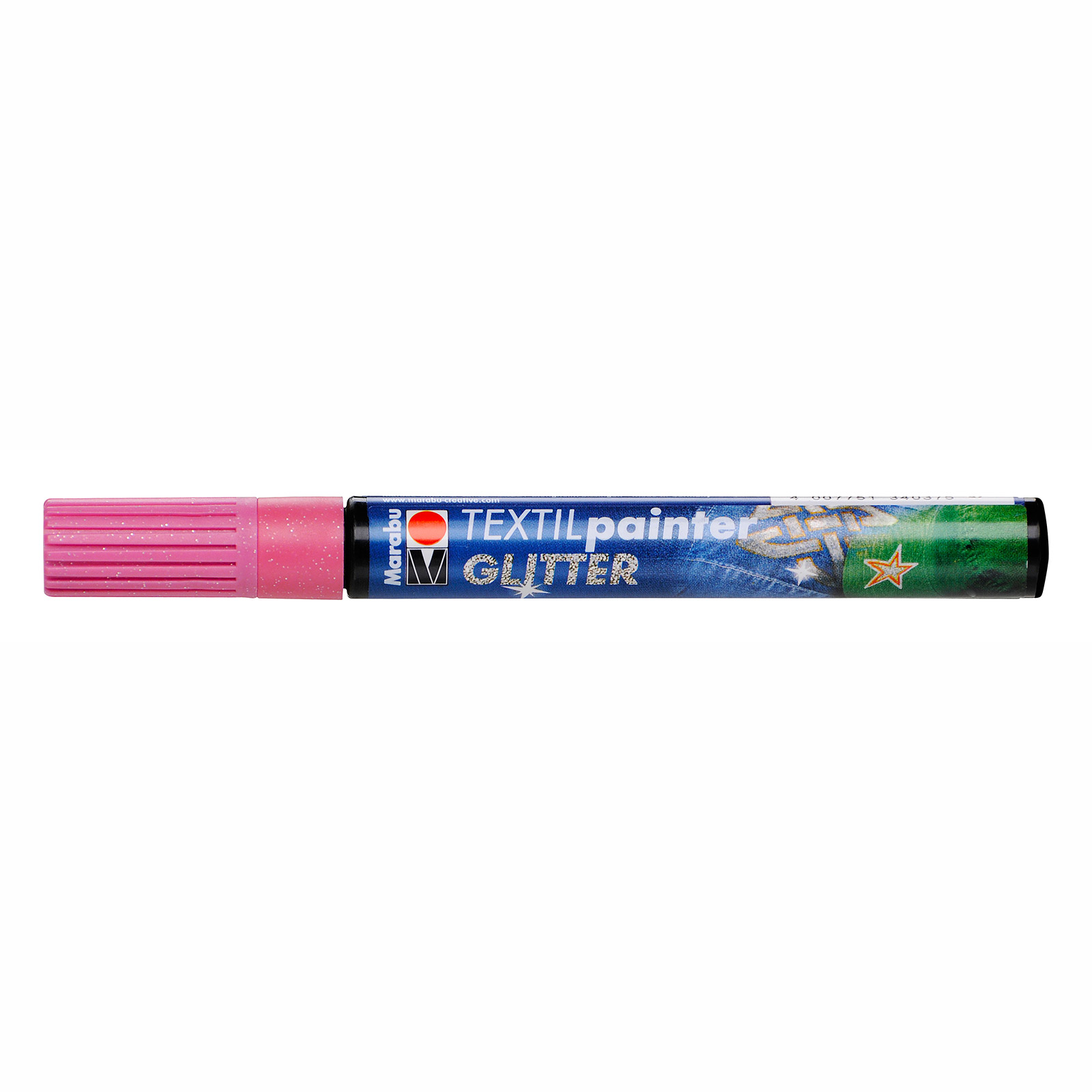 Marabu 01190003519 Textiel painter glitter 3 mm - Kleur 533