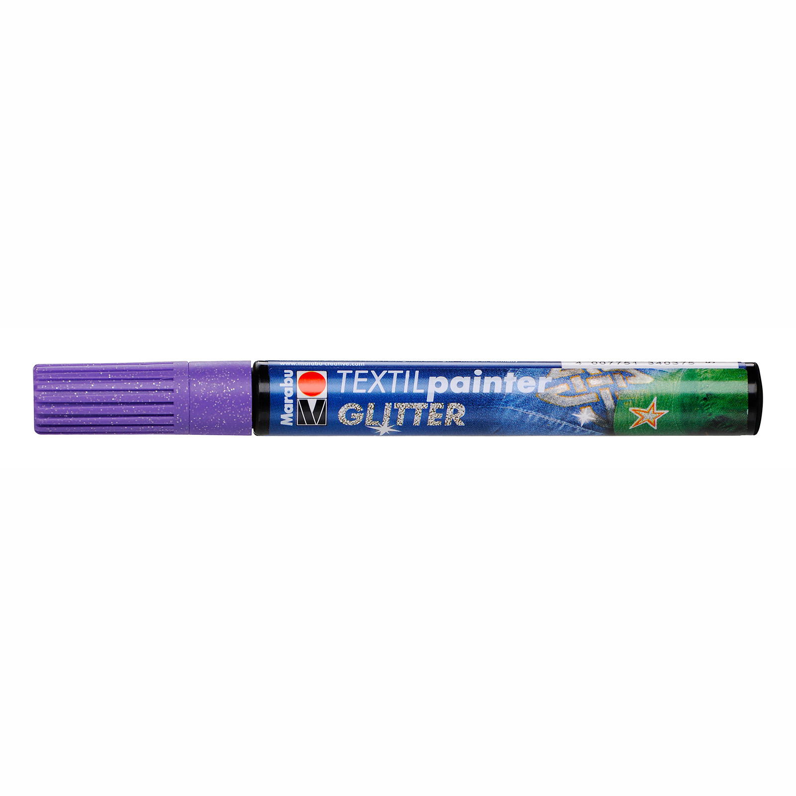 Marabu 01190003519 Textiel painter glitter 3 mm - Kleur 537