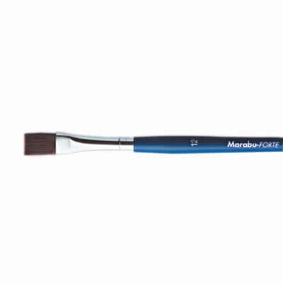 Marabu 01860000002 penseel Forte synthetische haren plat maat 2 - STUK