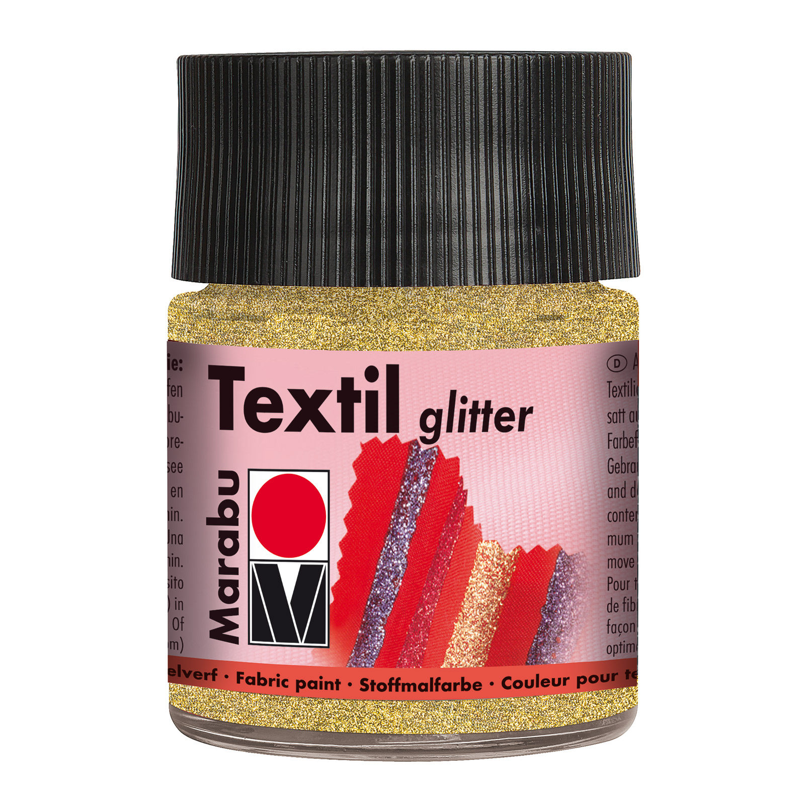 Marabu 171305 Textielverf glitter 50 ml - Kleur 584