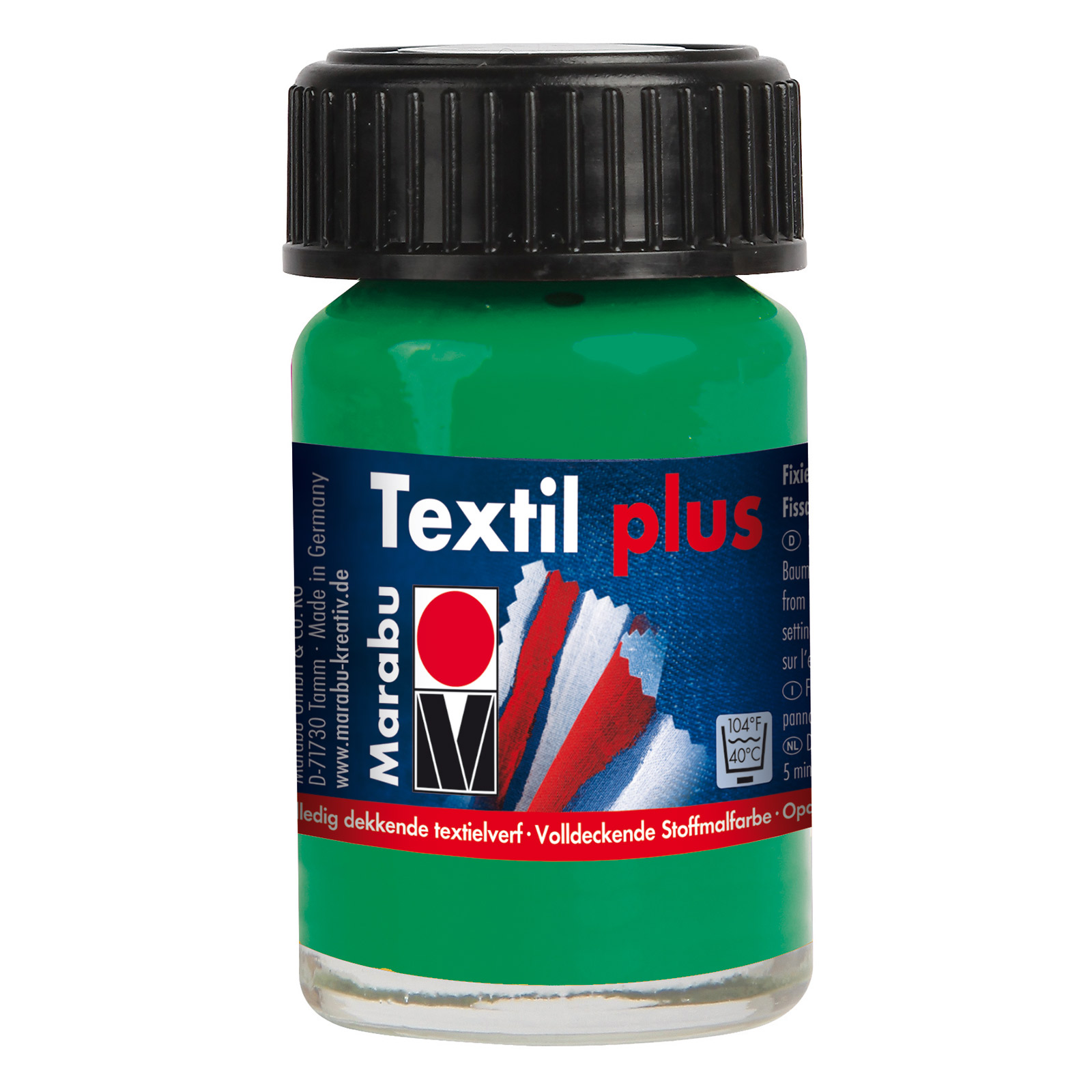 Marabu 17150039015 Textiel plus 15 ml voor donkere stoffen - Kleur 15