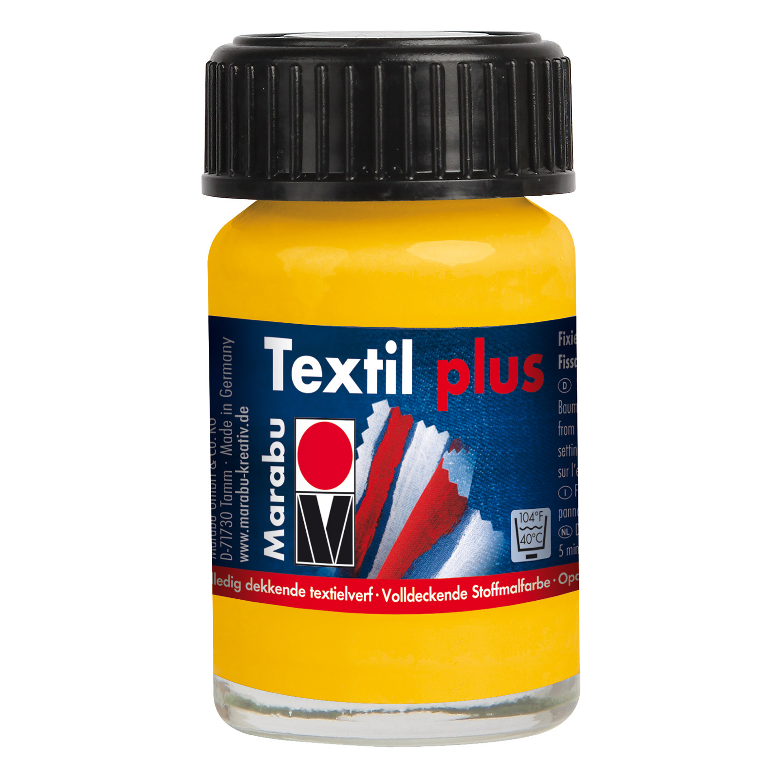 Marabu 17150039015 Textiel plus 15 ml voor donkere stoffen - Kleur 21