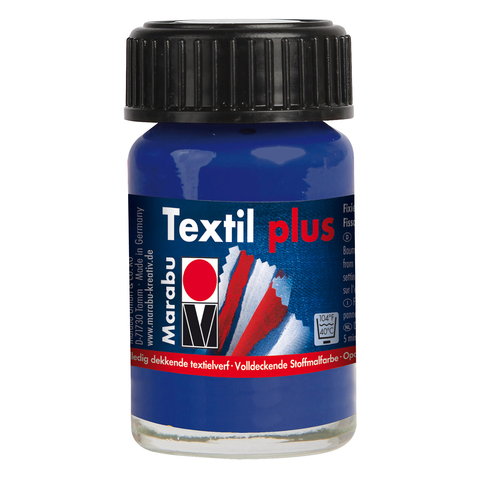 Marabu 17150039015 Textiel plus 15 ml voor donkere stoffen - Kleur 51