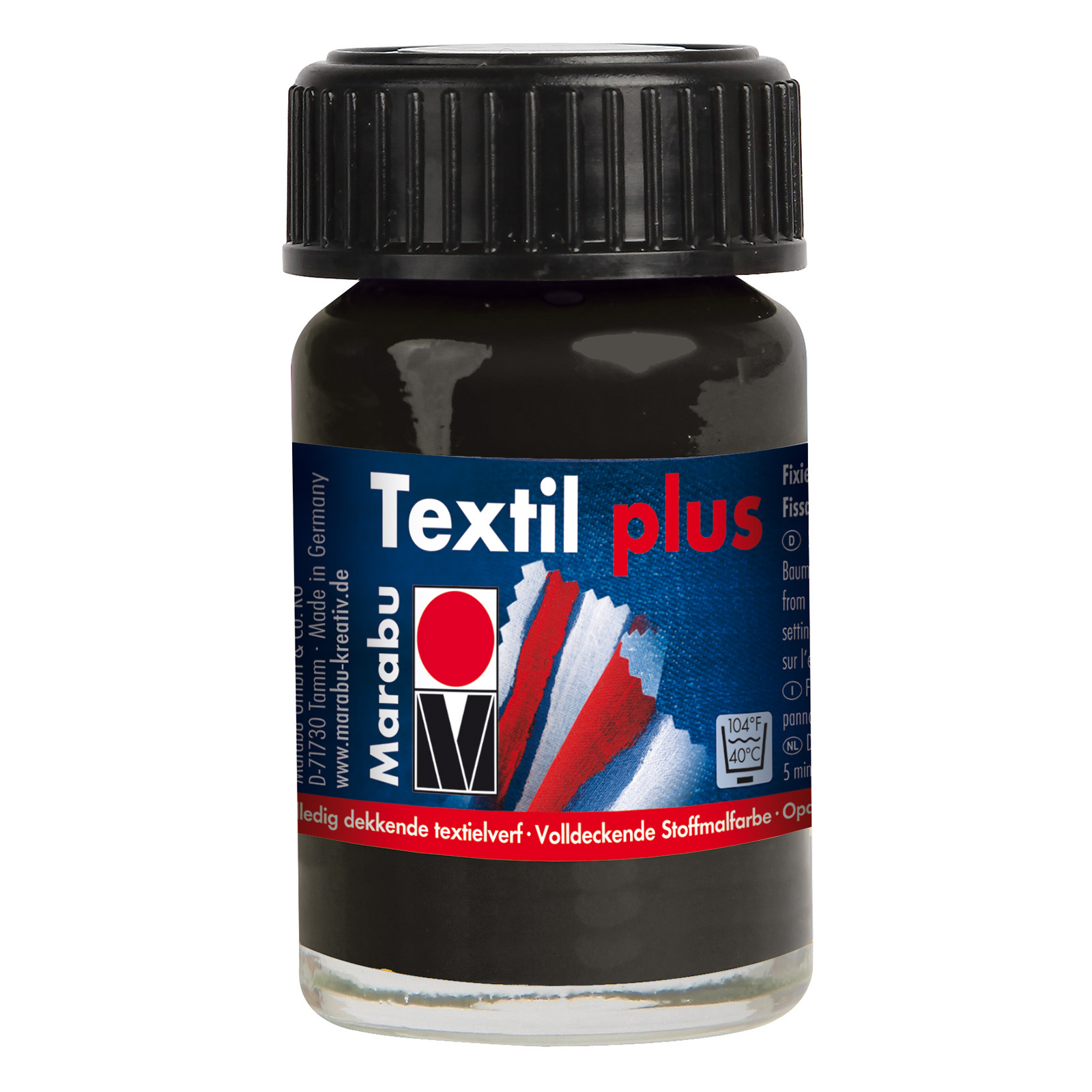 Marabu 17150039015 Textiel plus 15 ml voor donkere stoffen - Kleur 73