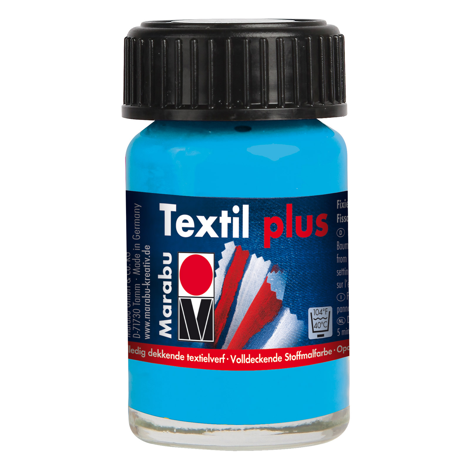 Marabu 17150039015 Textiel plus 15 ml voor donkere stoffen - Kleur 90