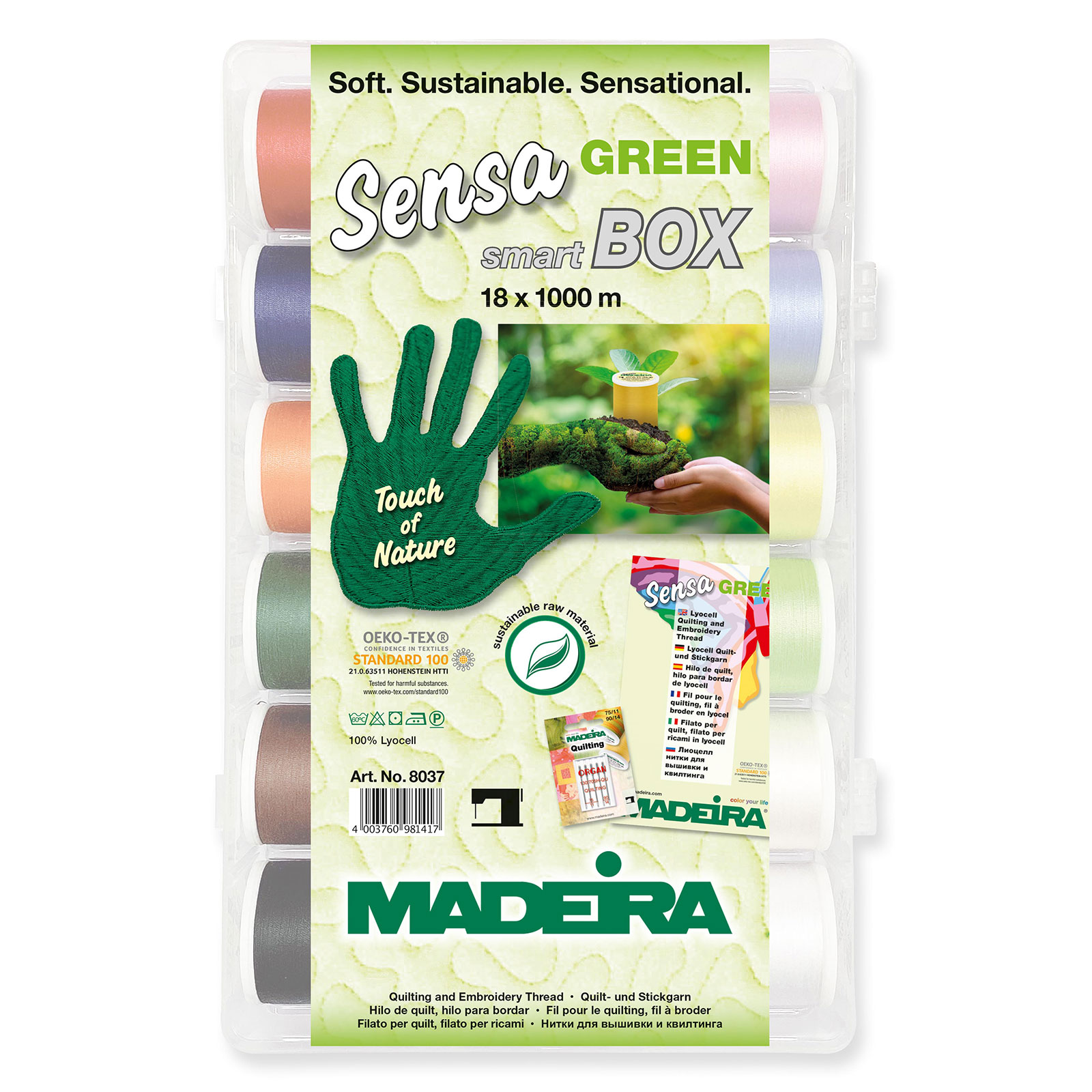 Madeira 8037 Smartbox Sensa Green 18 spoelen - STUK