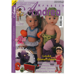 Tijdschrift Andrea Kreativ toveren met steekjes voor poppen N.02 Nederlands - STUK