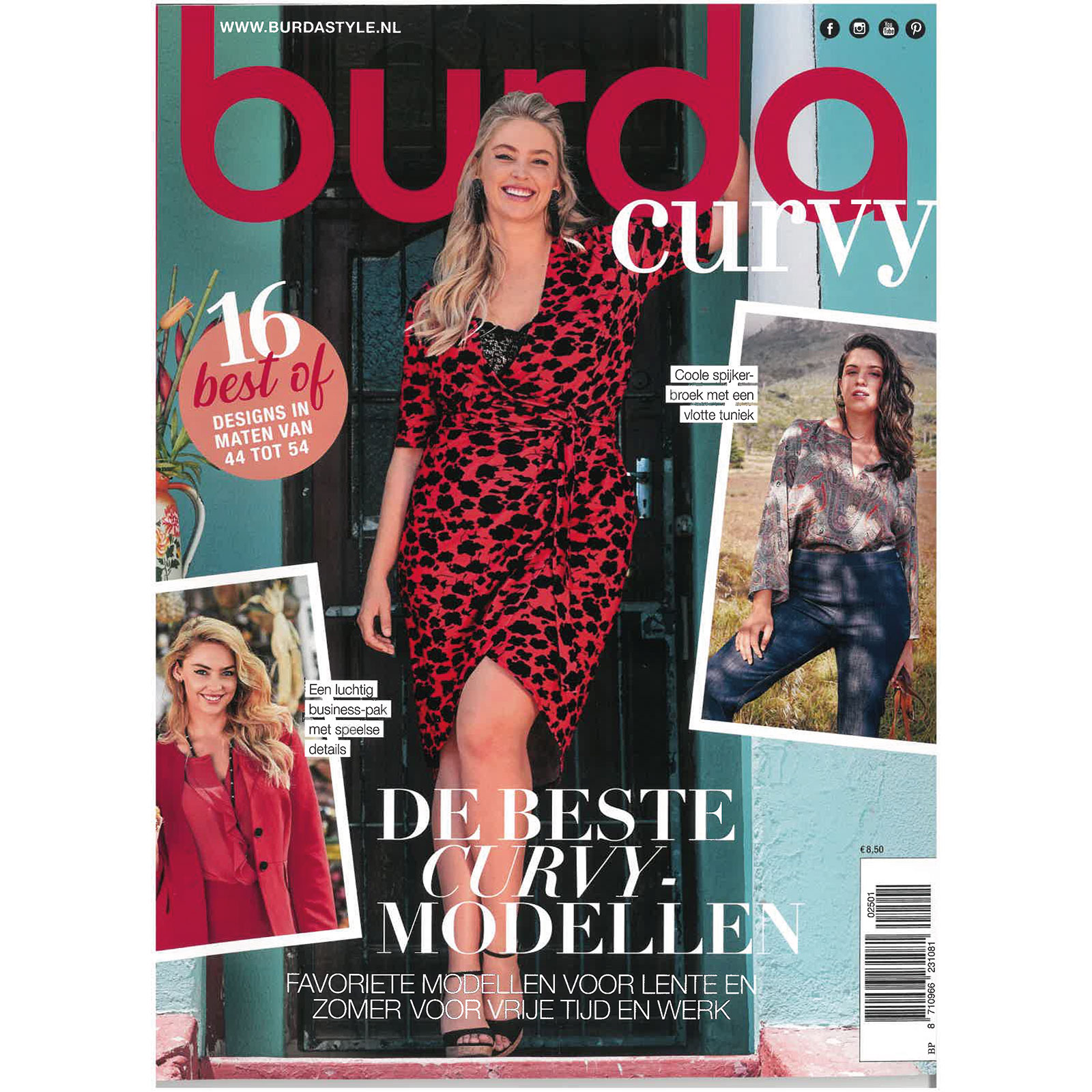 Tijdschrift Burda Curvy nr. 1 Lente 2026 - STUK