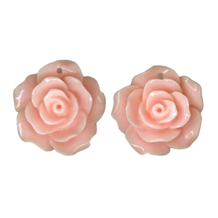 Merkloos 12262 Kettinghanger/bedel roos 25mm 2 stuks - Kleur 6202