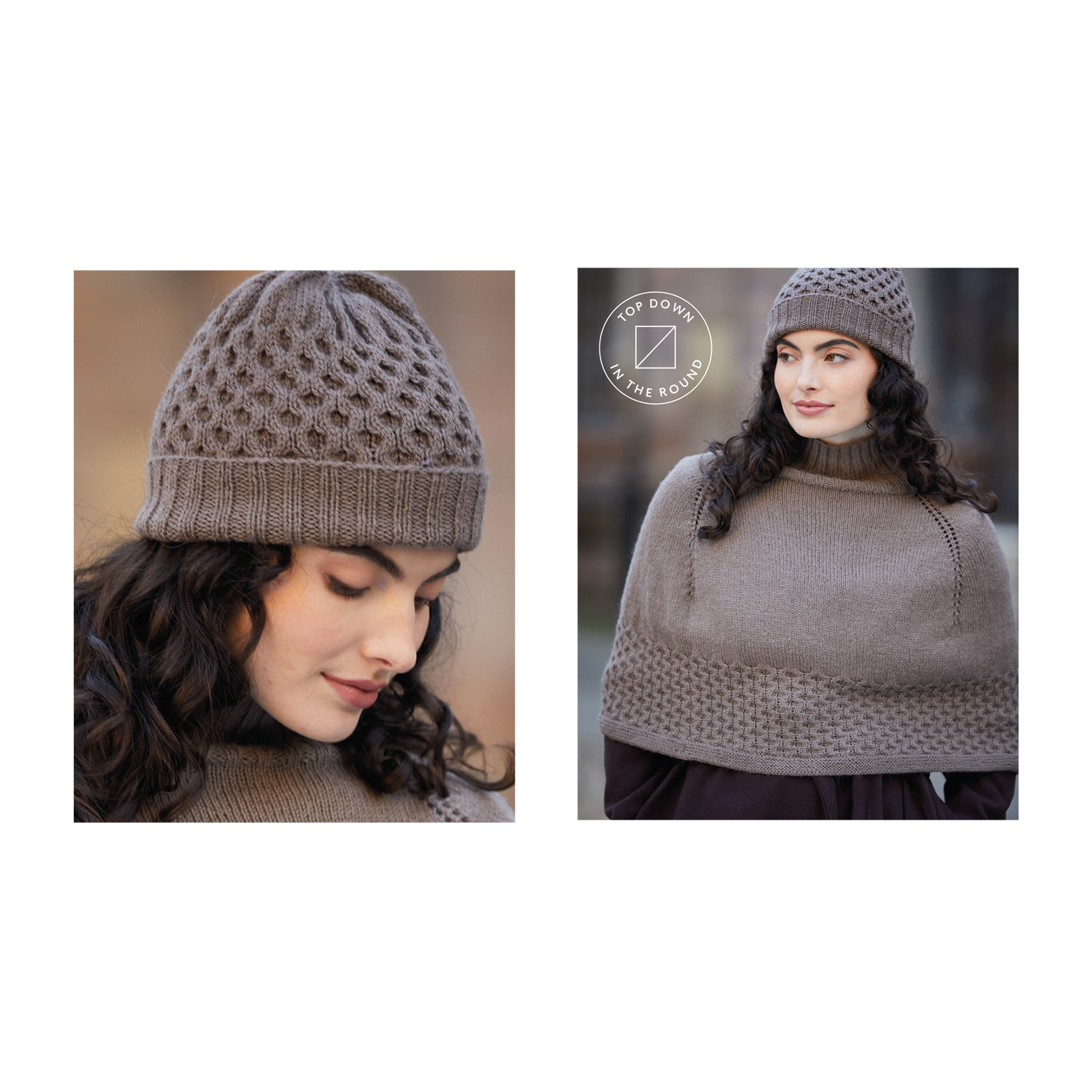 Mode at Rowan MIP86 patroon Rosalie Hat/Poncho by Martin Story - Engelse versie - STUK