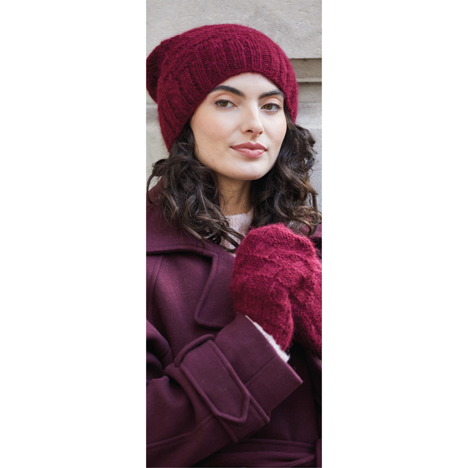 Mode at Rowan MIP99 patroon Heather Mittens/Hat by Georgia Farrell - Engelse versie - STUK