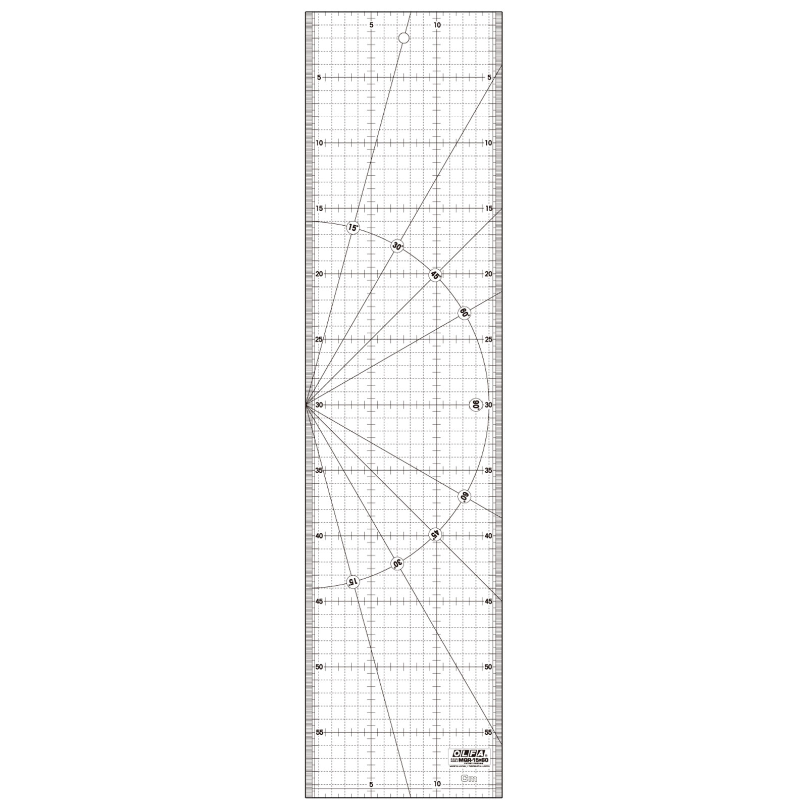 OLFA MQR-15x60 Quiltliniaal 15 x 60 cm - STUK