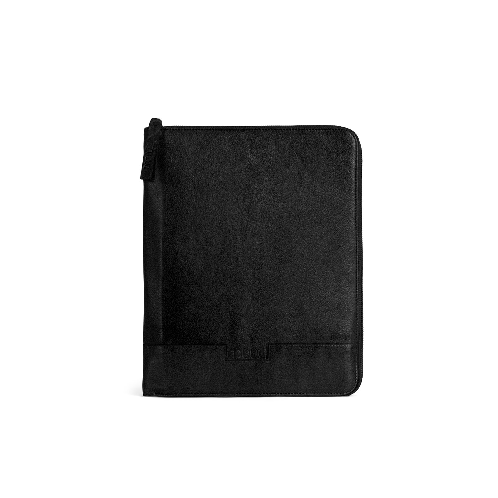 MUUD Göteborg. Handgemaakt leren etui voor breinaalden 32x26cm - kleur Black