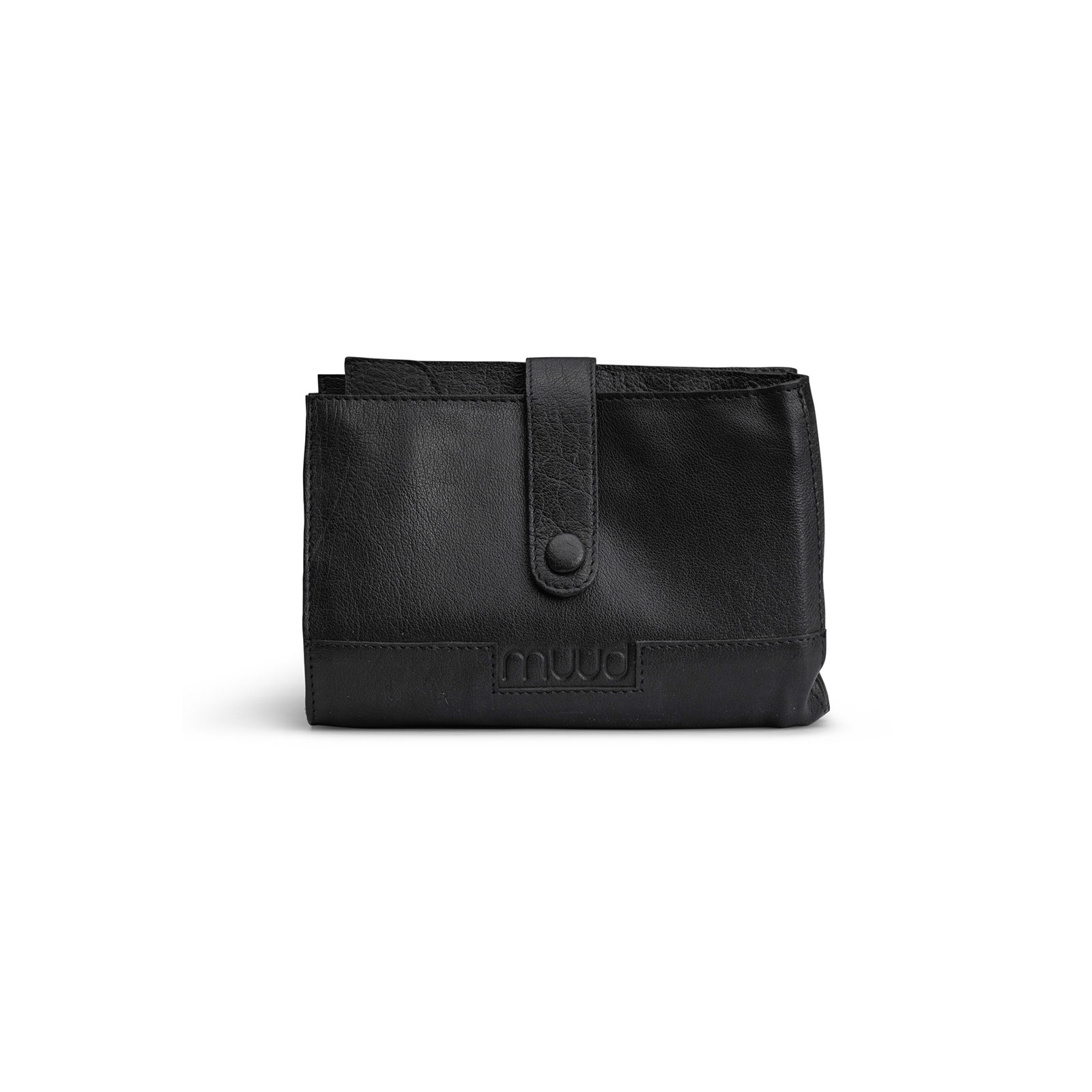 MUUD Billie Etui. Handgemaakt leren handwerketui C19x13cm - O27.5x38cm - kleur Black
