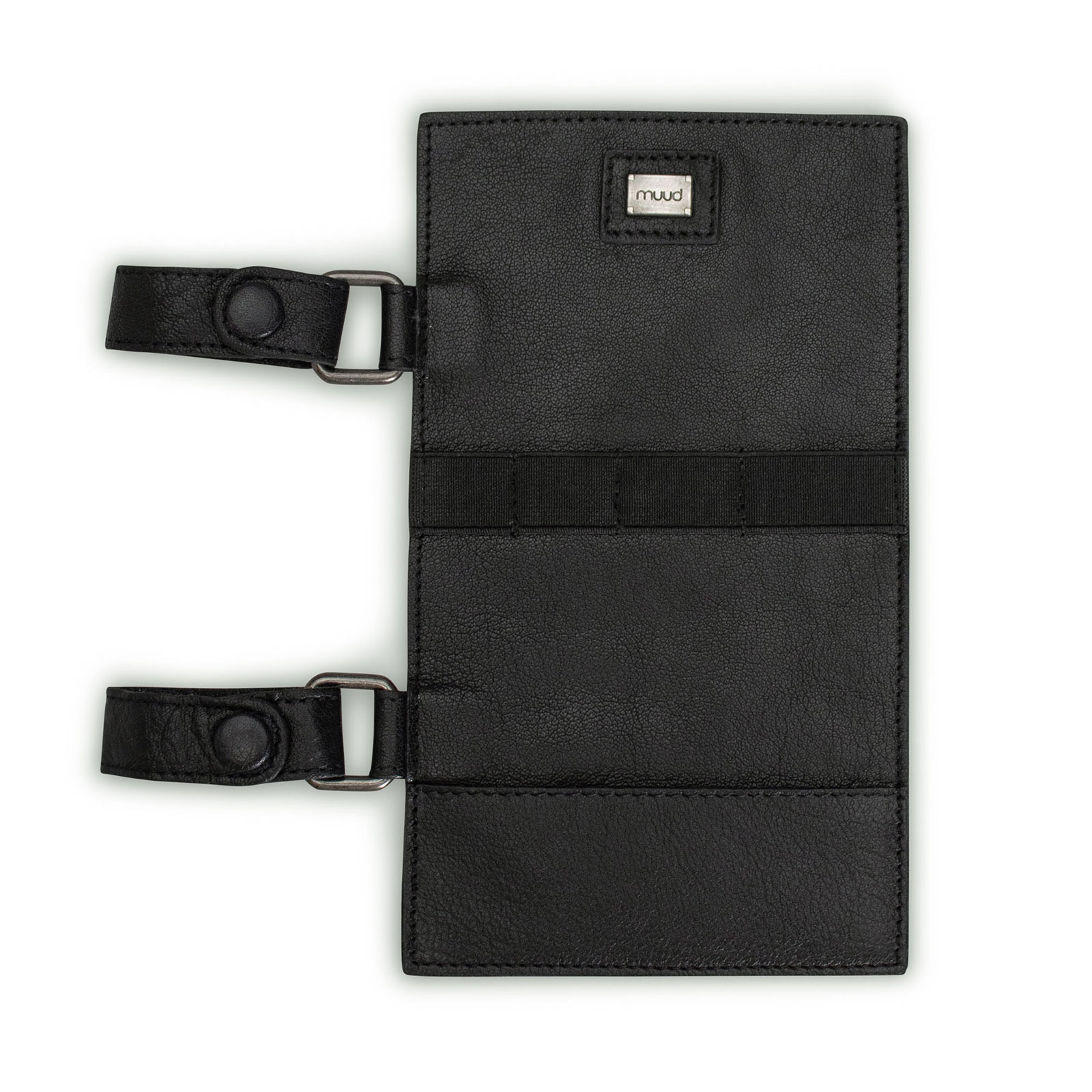 MUUD QB-4623R1 Carita G Handgemaakte leren etui small 21 x 12 cm - kleur Black