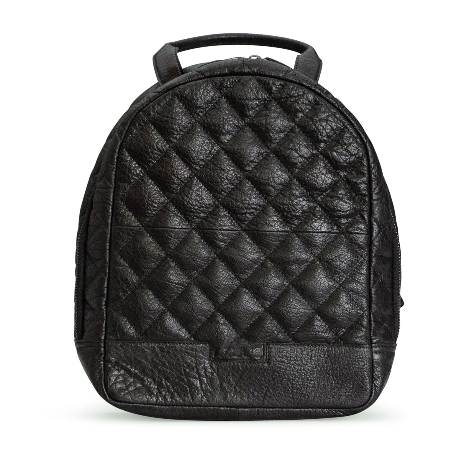 MUUD QB-4633R1 Fritsa Handgemaakte leren rugtas - kleur Black