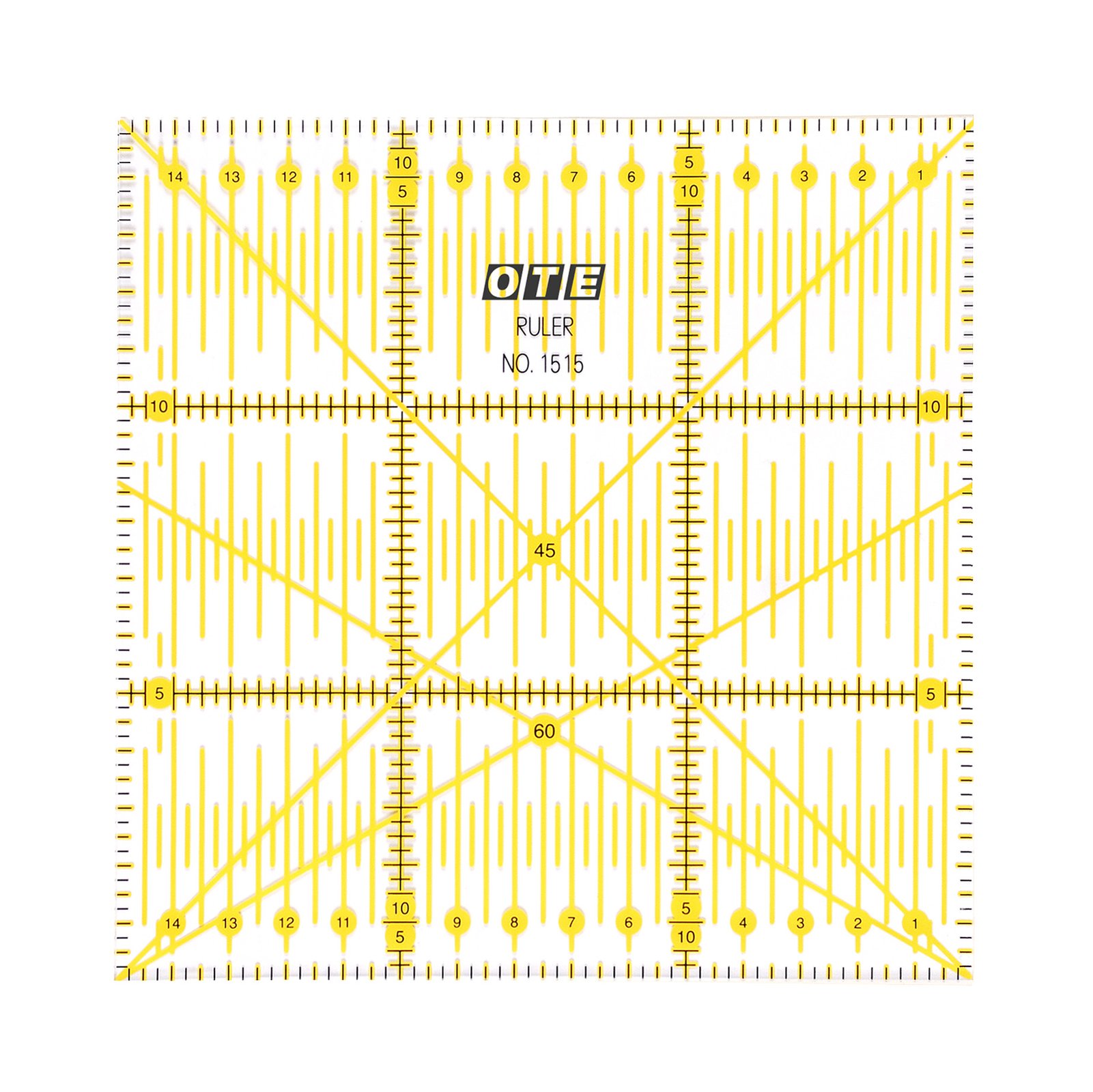 OLFA OTE-15x15 Quiltliniaal 15 x 15 cm - STUK