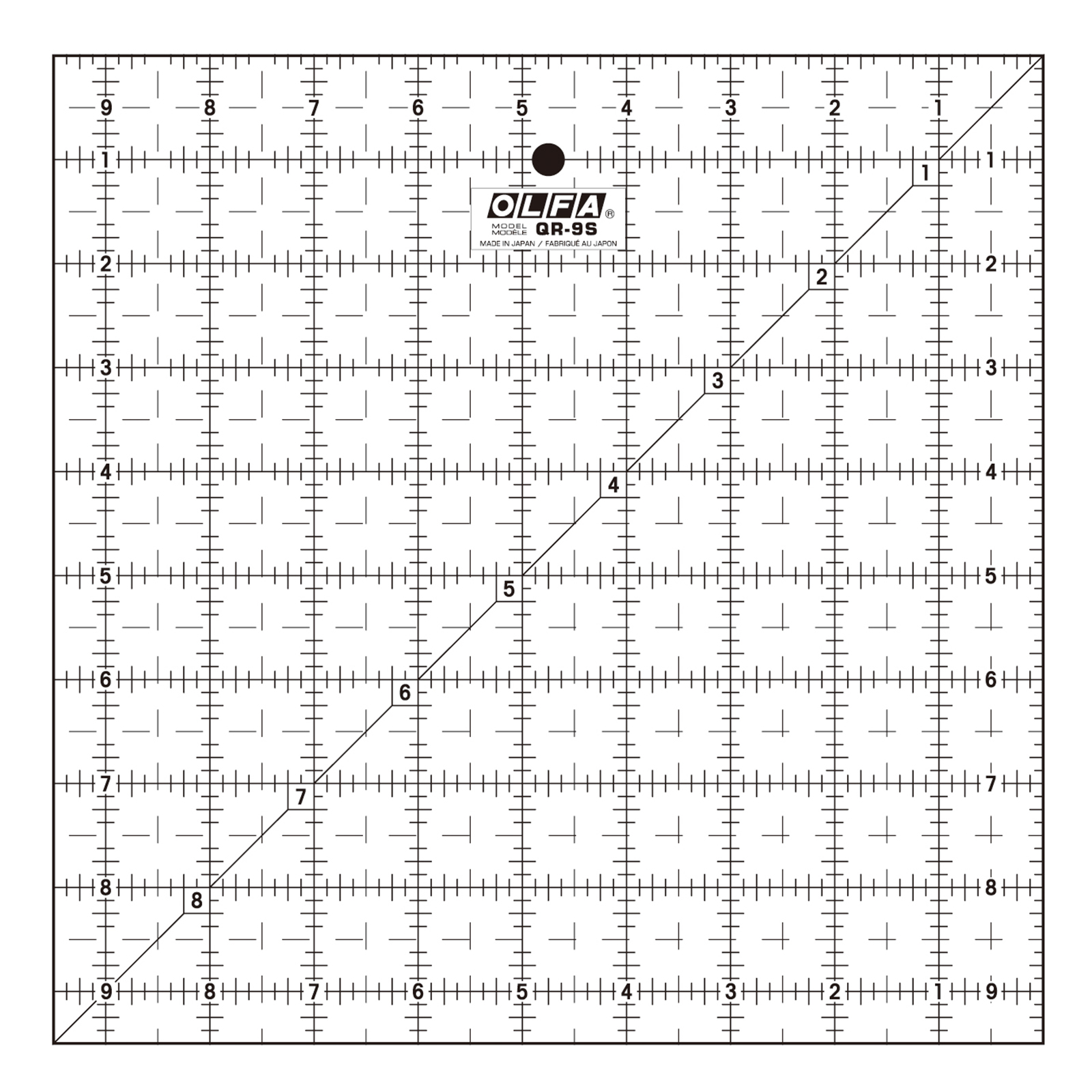 OLFA QR-9S Quiltliniaal 9.5 x 9.5 inch - STUK