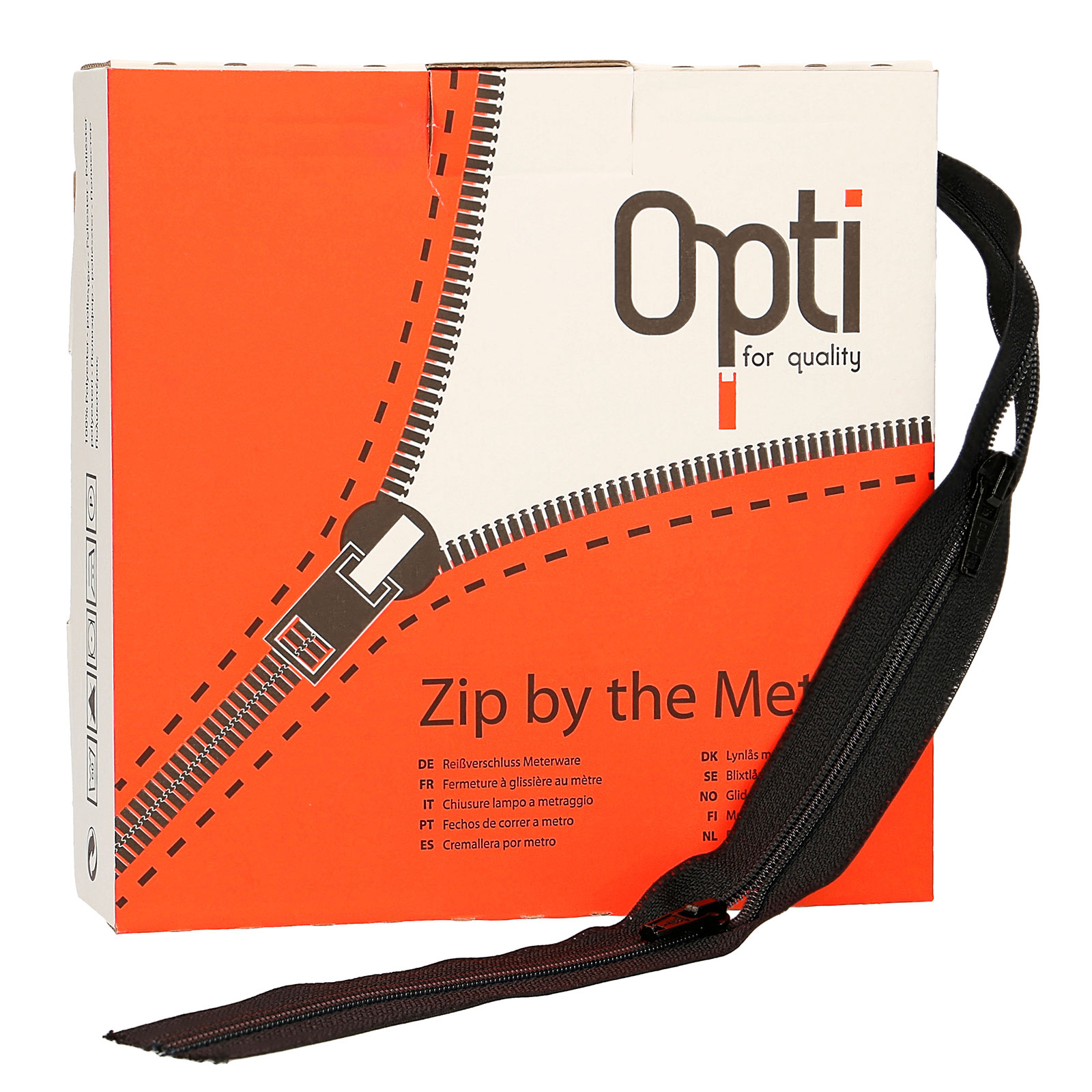 Opti 1791500 S60 spiraalrits 6mm niet deelbaar op een rol - Kleur 9700