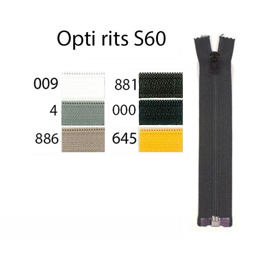 Opti 2624 S60 spiraalrits 6mm deelbaar 85 cm onverpakt - Kleur 004