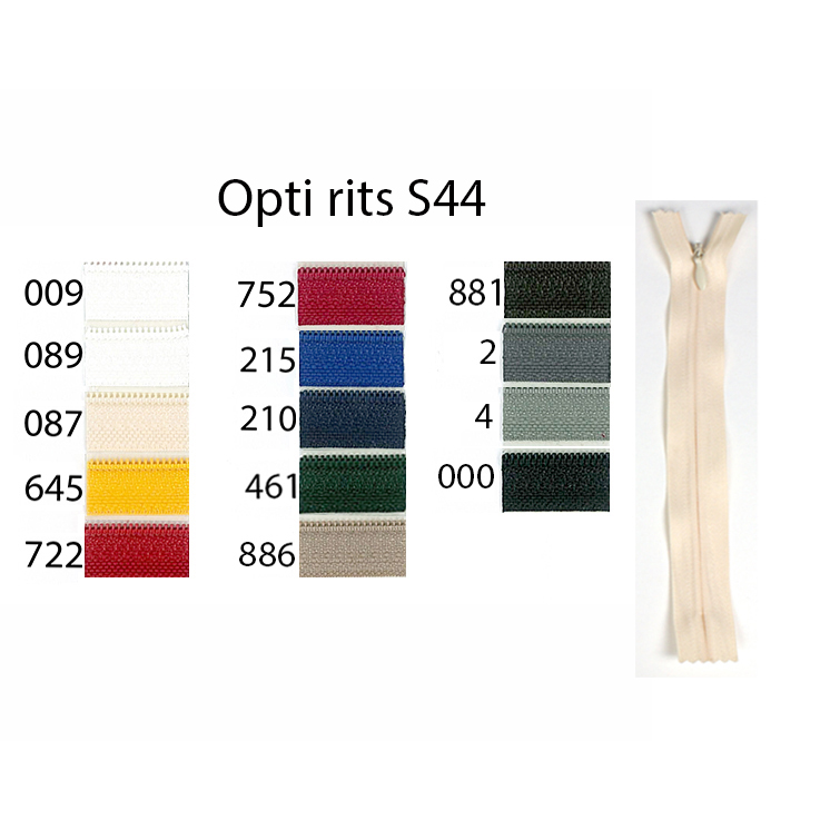 Opti 4659 S44 spiraal naadritsen 4mm 22 cm onverpakt - Kleur 210