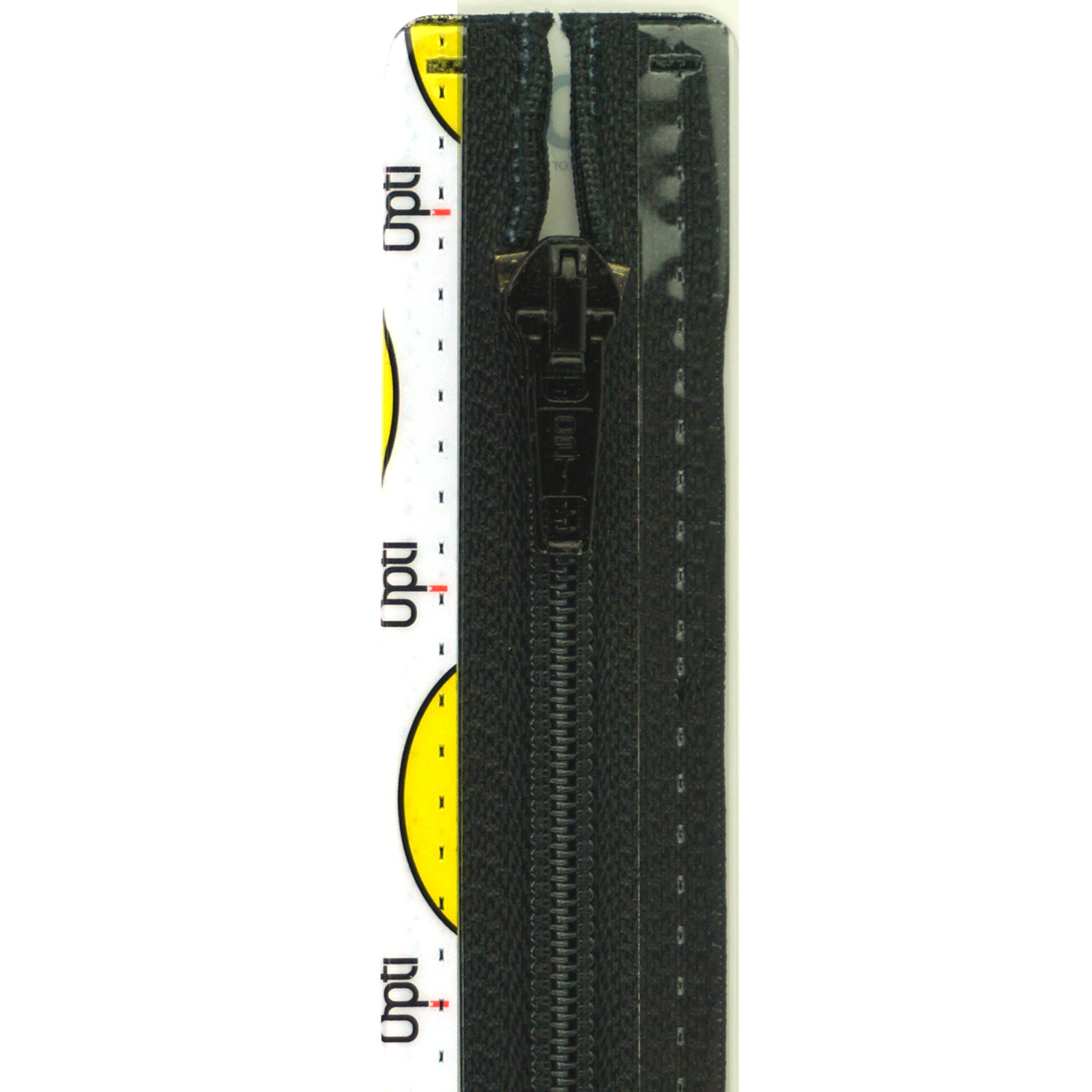Opti 4802 S60 spiraalrits 6mm deelbaar 40 cm met fulda ritsentrekker - Kleur 000