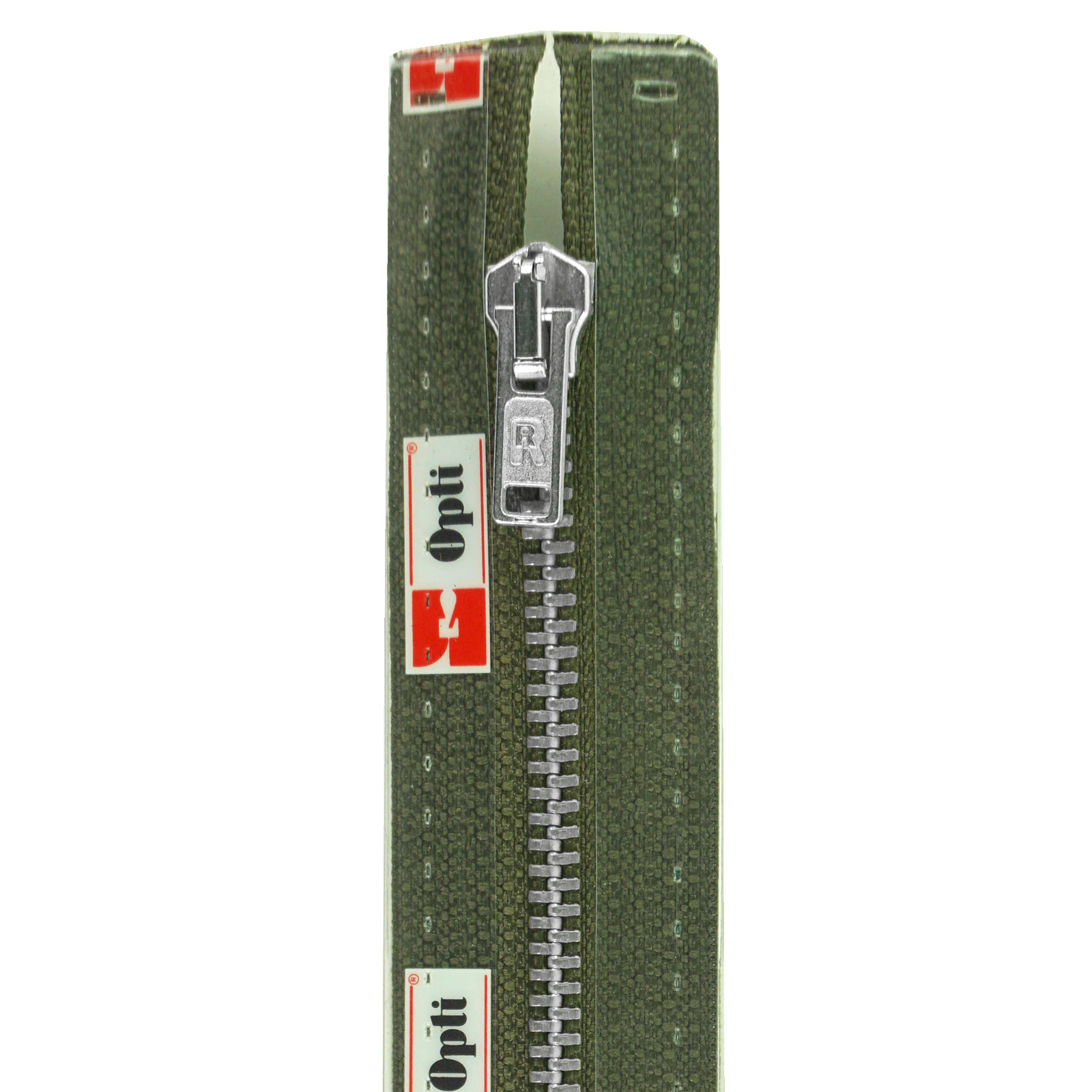 Opti 4910 M40 metaalrits 4mm deelbaar 70 cm met werra ritsentrekker - Kleur 542