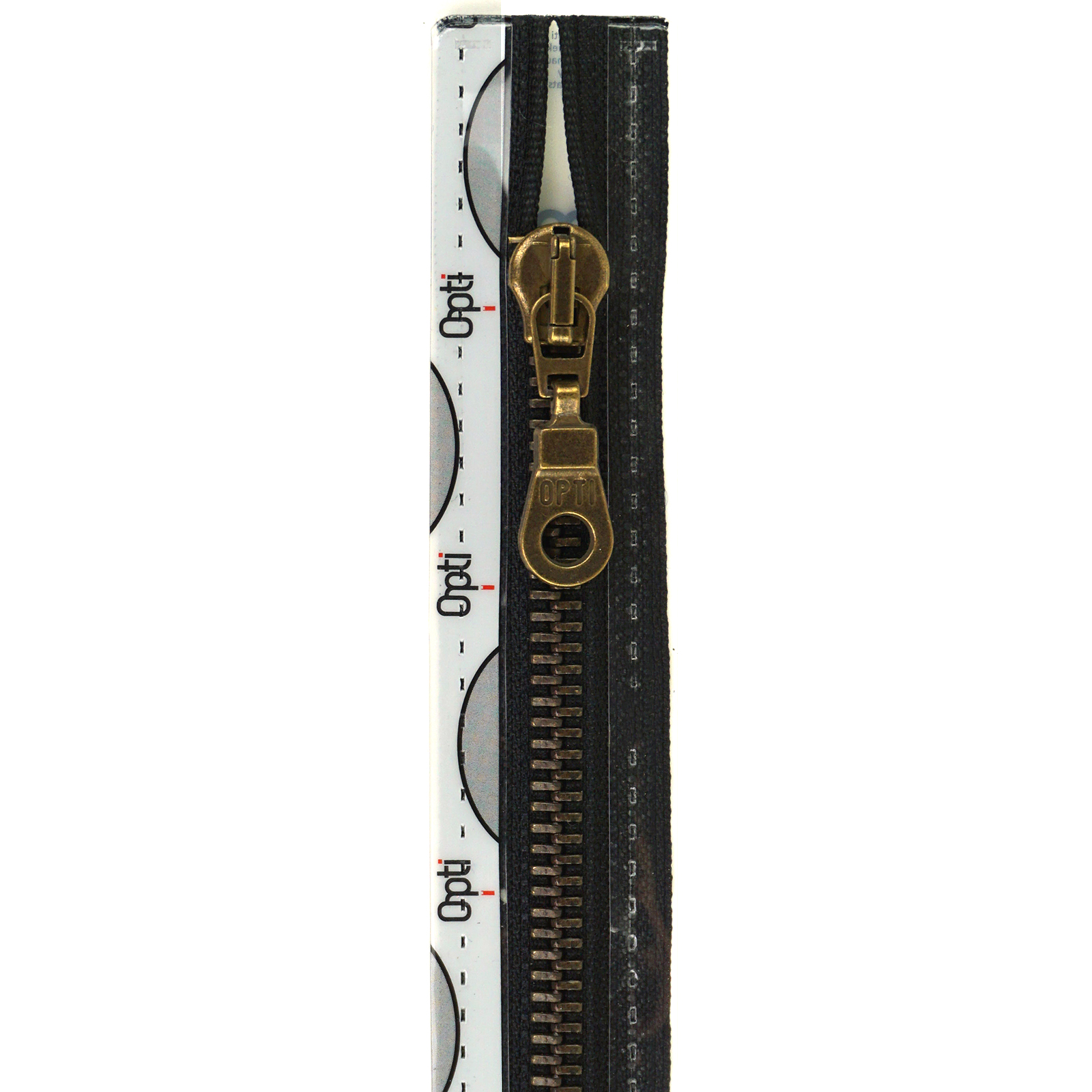 Opti 9200 M60 bronskleurige metaalrits 6mm niet deelbaar 14 cm - Kleur 000