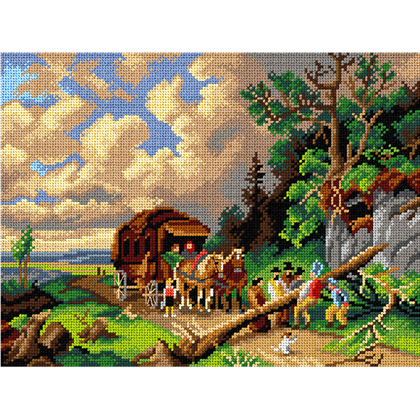 Orchidea 2931J Stramien voorbedrukt Verwijderen - STUK