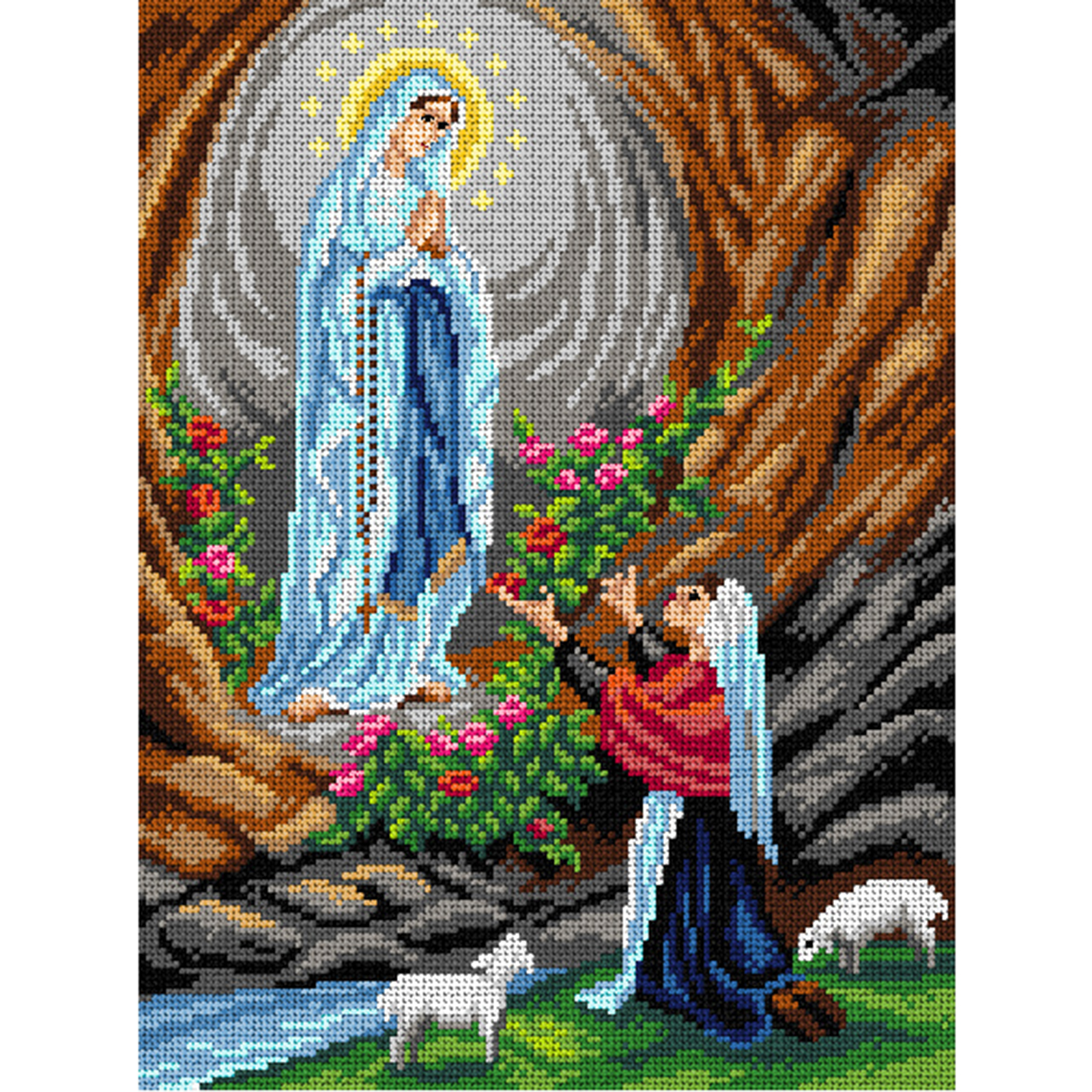 Orchidea 2960J Stramien voorbedrukt Onze dame - STUK