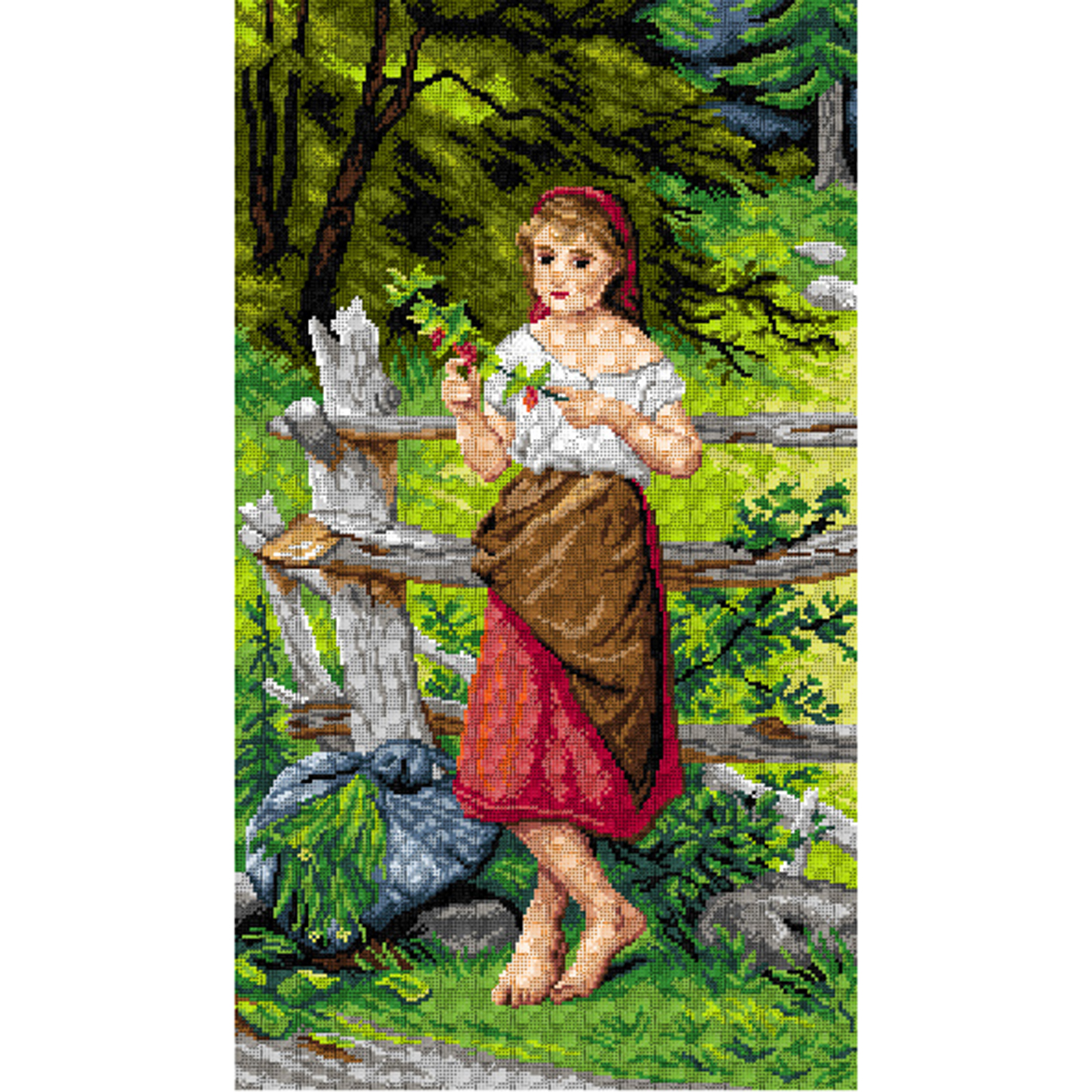 Orchidea 2962R Stramien voorbedrukt overpeinzing - STUK