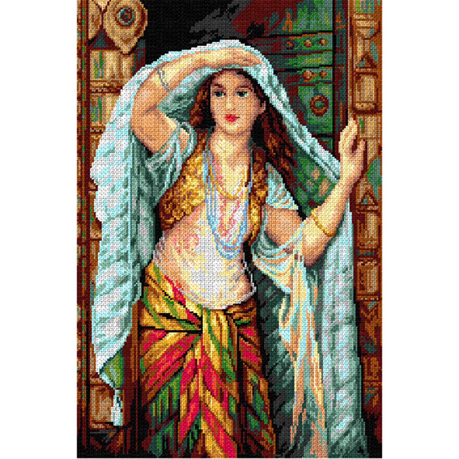 Orchidea 2970Q Stramien voorbedrukt Dame - STUK