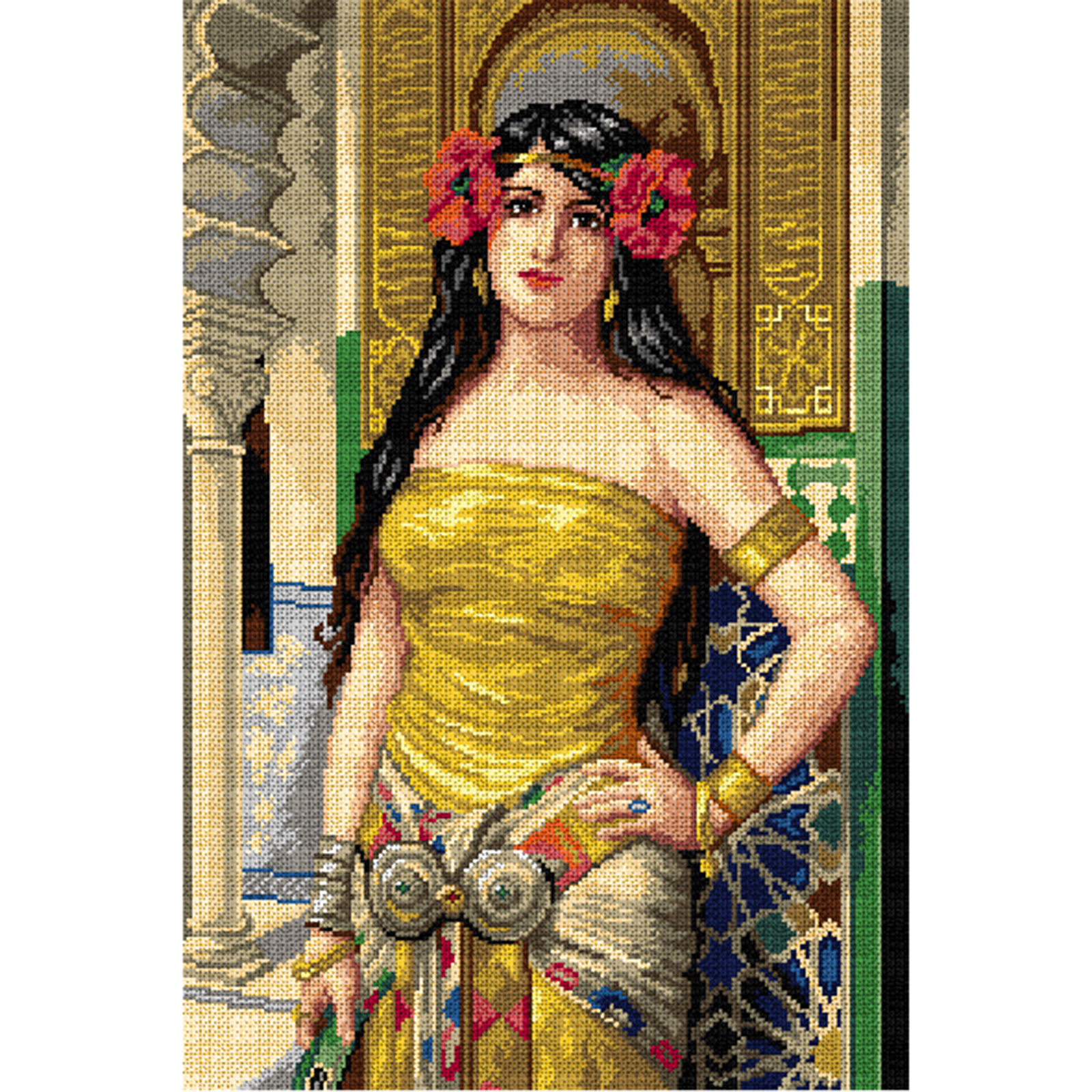 Orchidea 2971Q Stramien voorbedrukt een Arabische - STUK