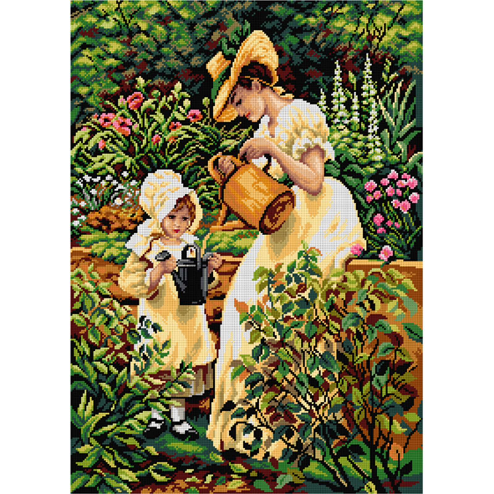 Orchidea 2986R Stramien voorbedrukt jonge Tuinman - STUK