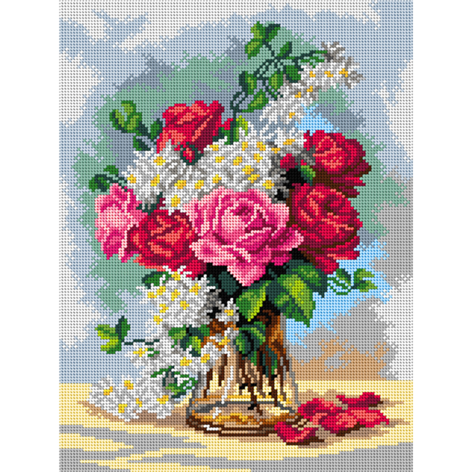 Orchidea 3002J Stramien voorbedrukt voortreffelijk - STUK