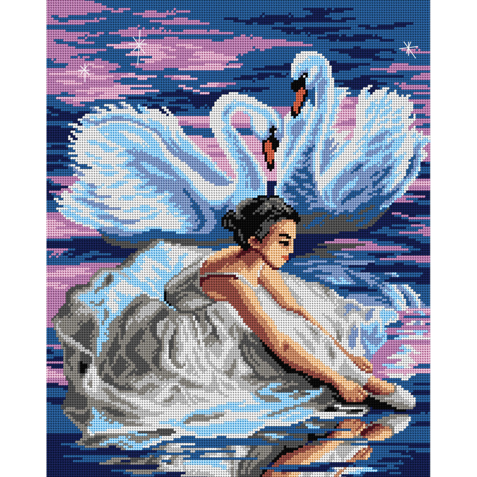 Orchidea 3048M Stramien voorbedrukt balletdanseres - STUK