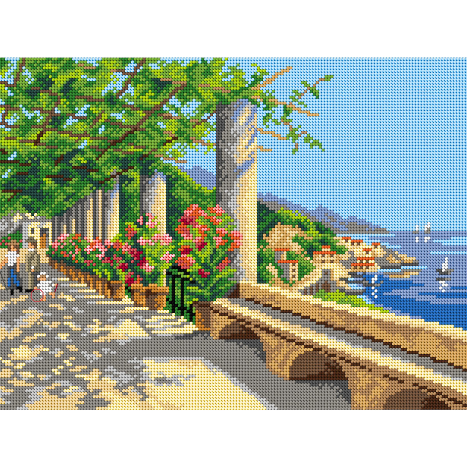 Orchidea 3126J Stramien voorbedrukt Aviewof - STUK