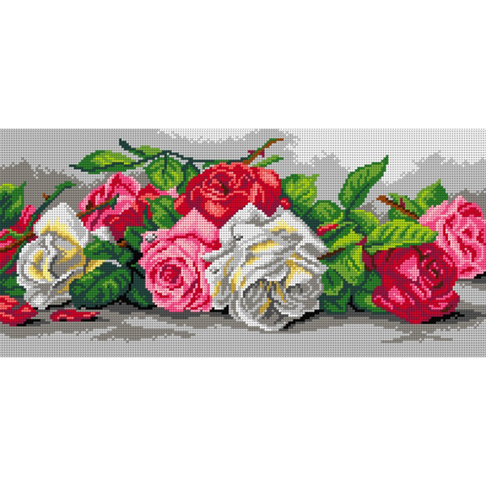 Orchidea 3145J Stramien voorbedrukt Studie van Roses - STUK