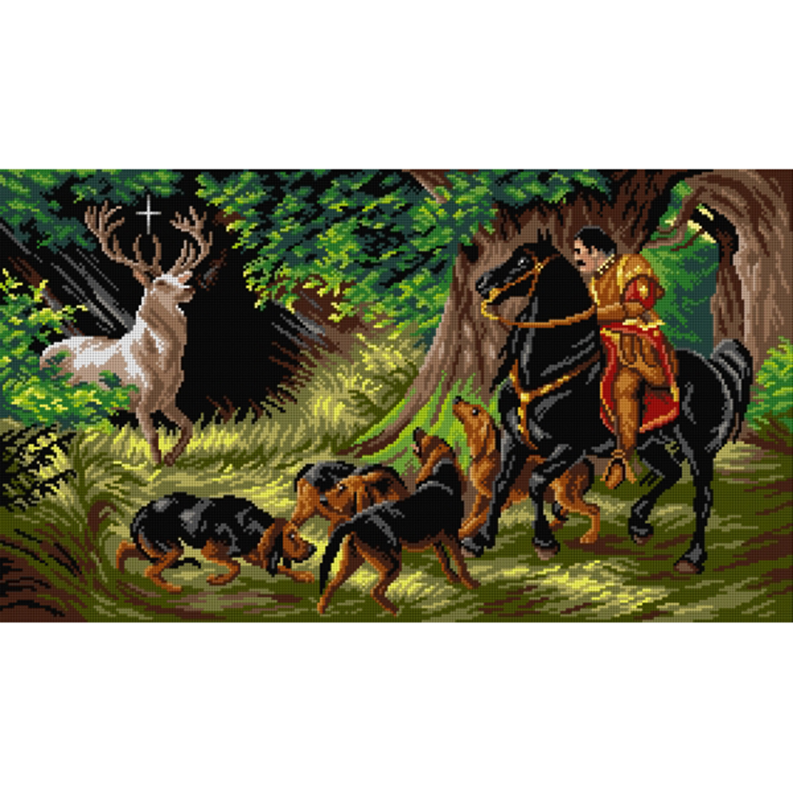 Orchidea 3166R Stramien voorbedrukt Legende - STUK