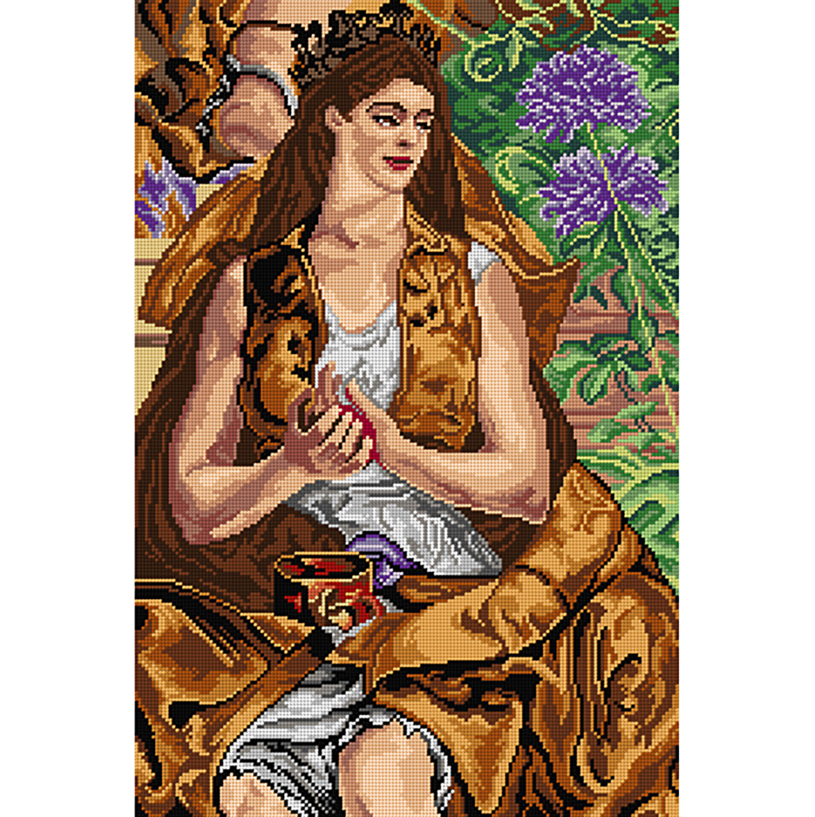 Orchidea 3327Q Voorbedrukt stramien Polonia I 40x60cm - STUK