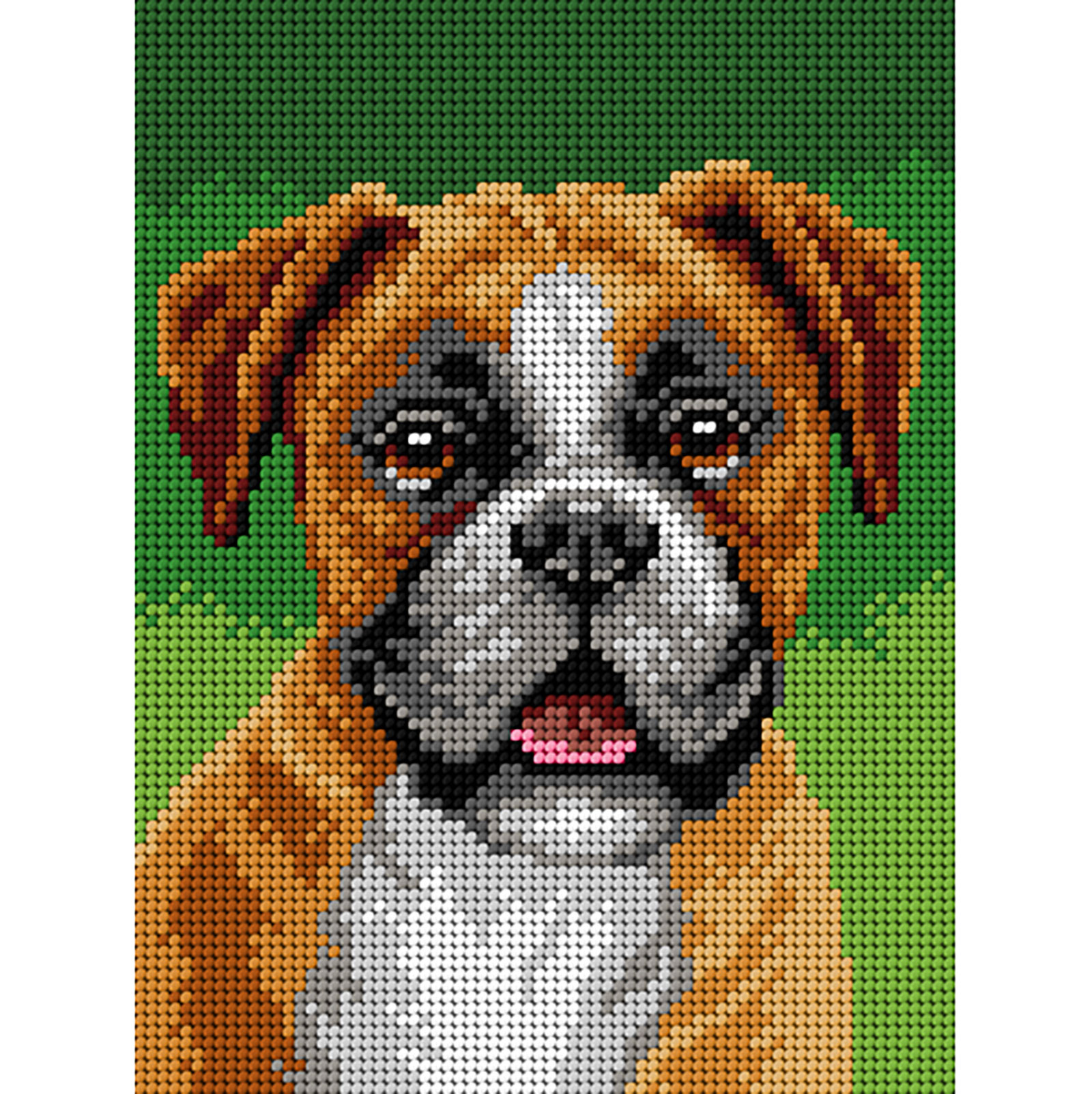 Orchidea 3333F Voorbedrukt stramien Bokser 18x24cm - STUK