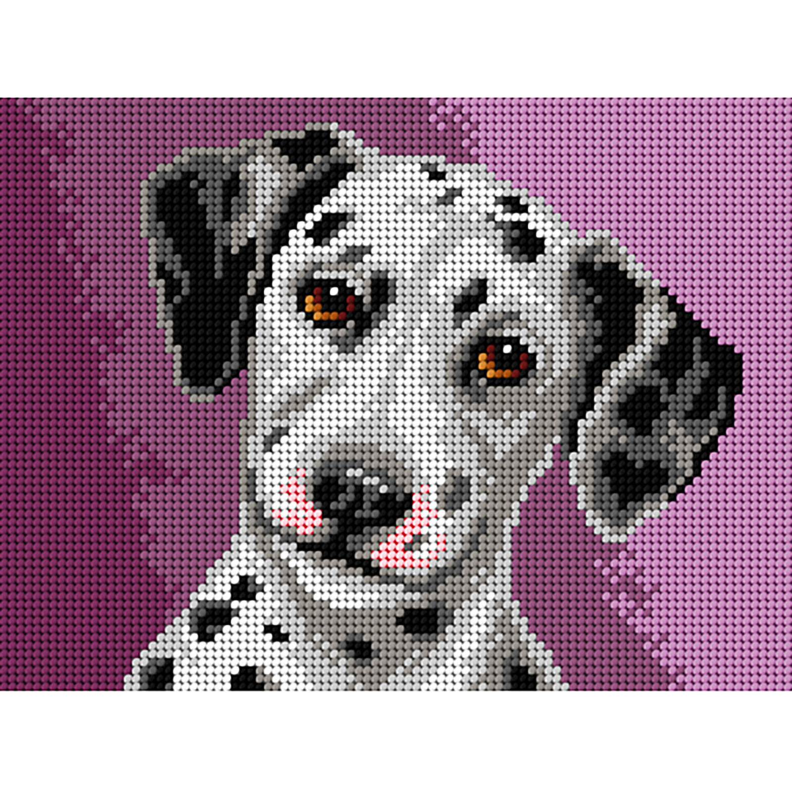 Orchidea 3337F Voorbedrukt stramien Dalmatiër 18x24cm - STUK