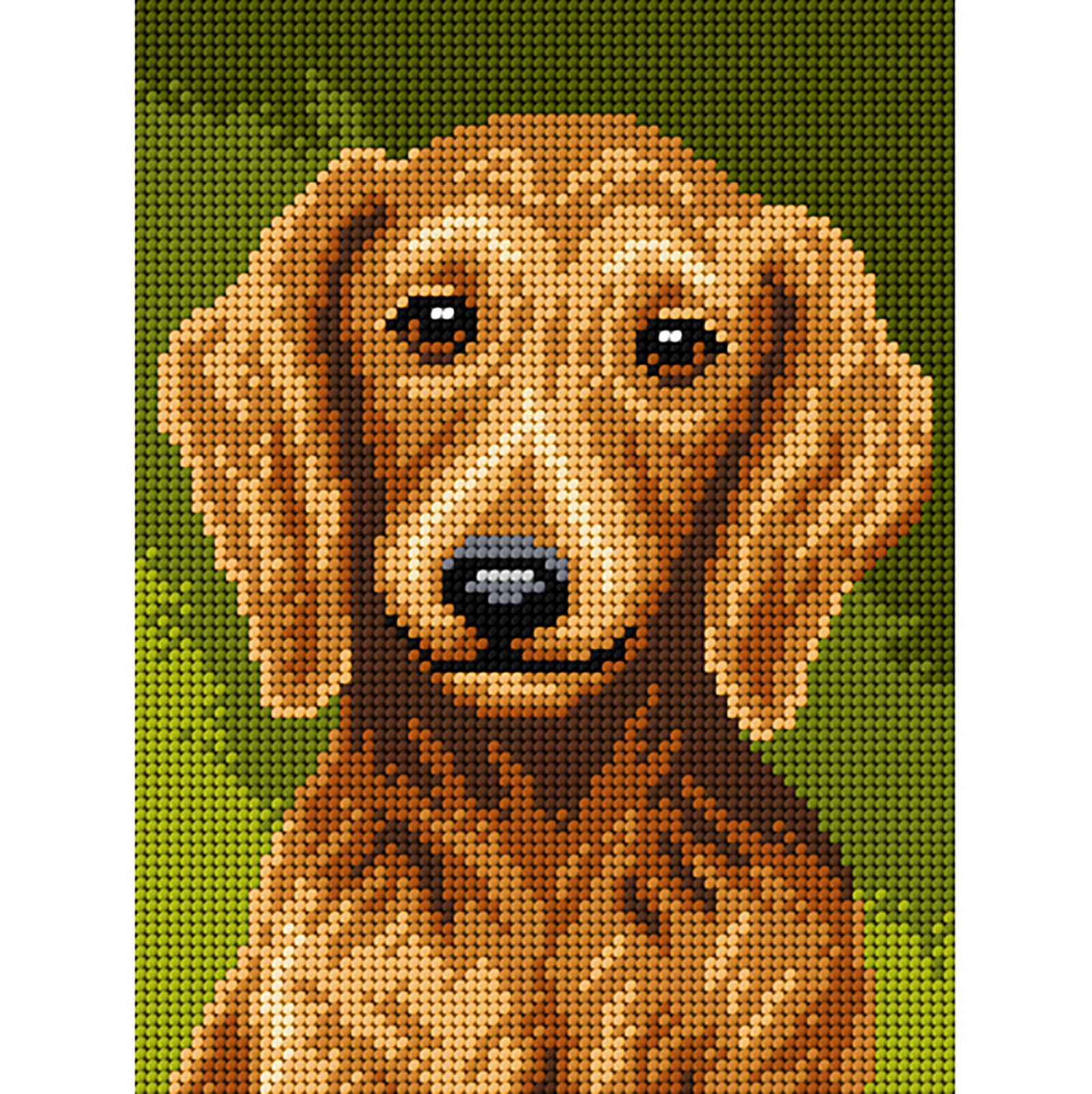 Orchidea 3338F Voorbedrukt stramien Tekkel 18x24cm - STUK