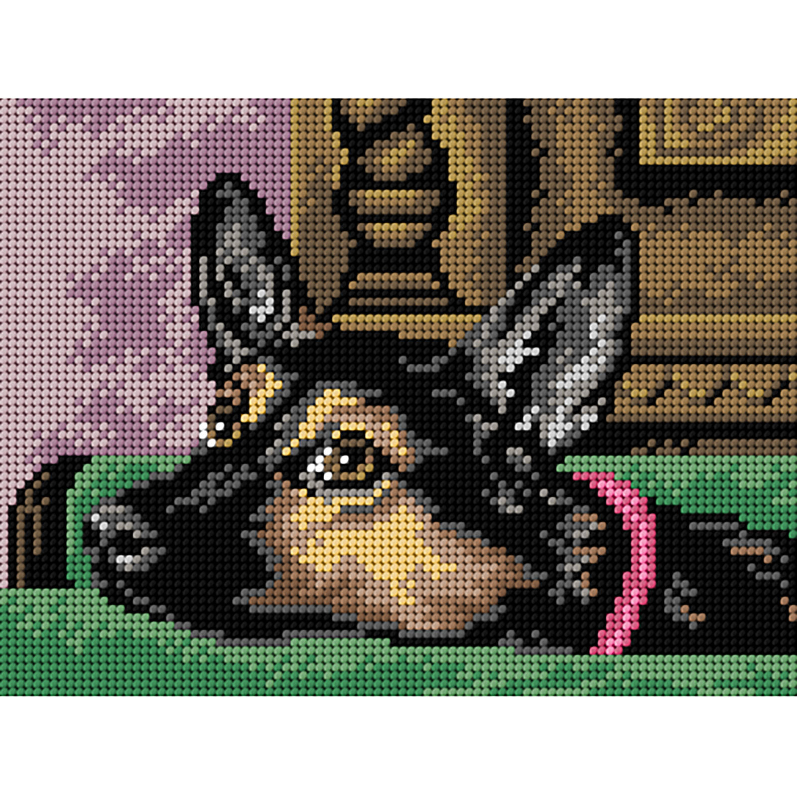 Orchidea 3342F Voorbedrukt stramien Duitse herder 18x24cm - STUK