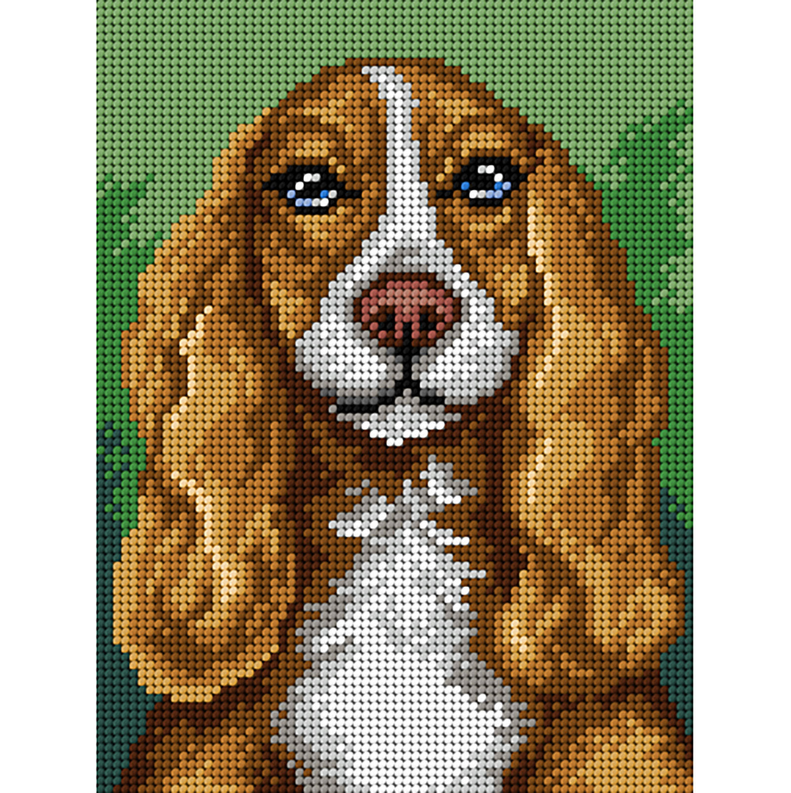 Orchidea 3352F Voorbedrukt stramien Hond 18x24cm - STUK