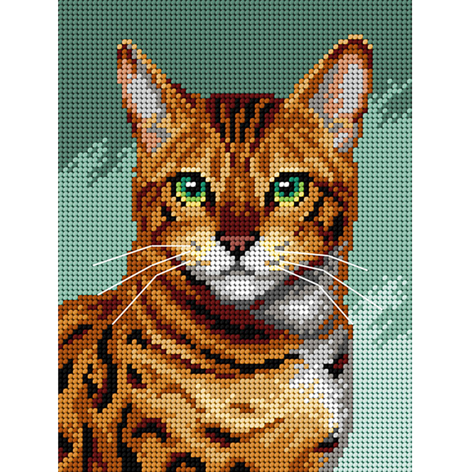 Orchidea 3362F Voorbedrukt stramien Bengaal 18x24cm - STUK