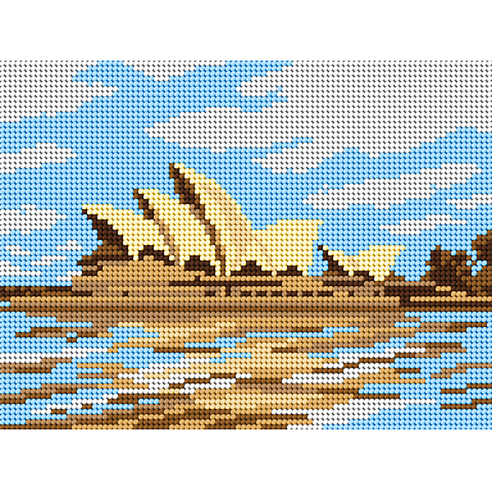 Orchidea 3371F Stramien voorbedrukt Prachtige plek - Sydney Opera House - STUK