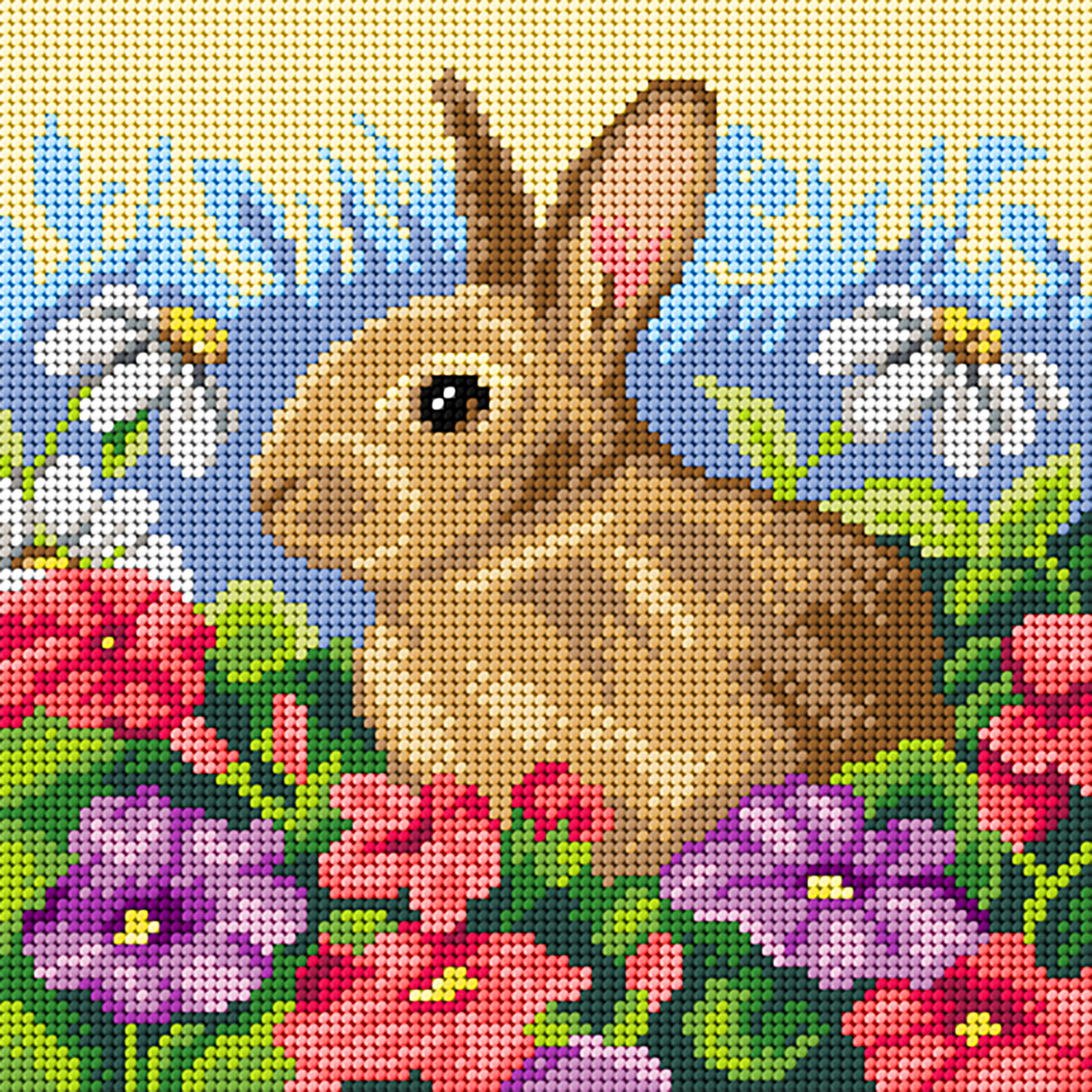 Orchidea 3377H Stramien voorbedrukt Konijn - STUK