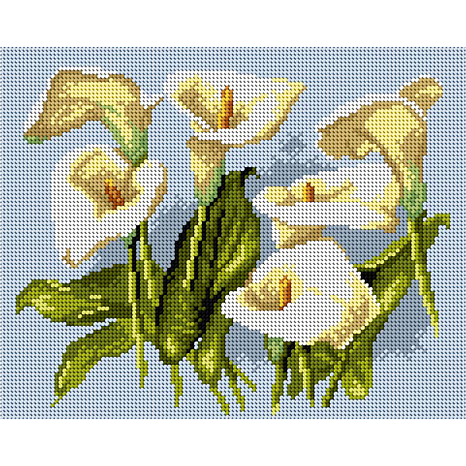 Orchidea 3438H Voorbedrukt stramien Calla Lilies - STUK