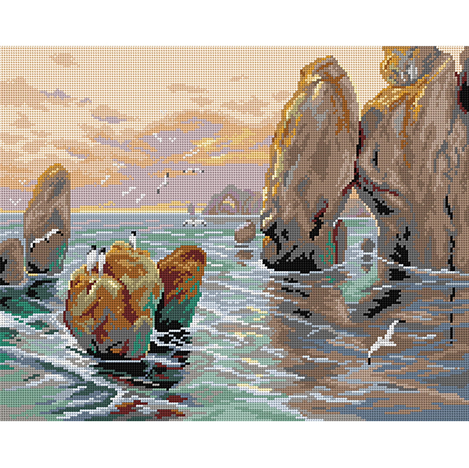 Orchidea 3481M naar Georg Janny - Merres=Joille, Avond 40x50cm - STUK